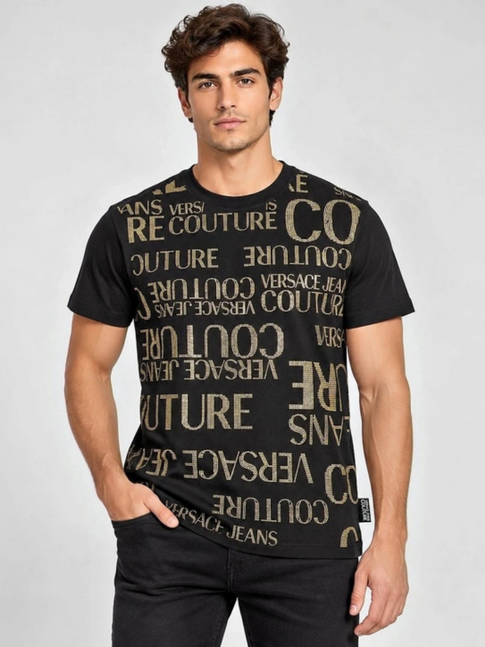 Versace Jeans Couture Couture Tees - Short Sleeve Black